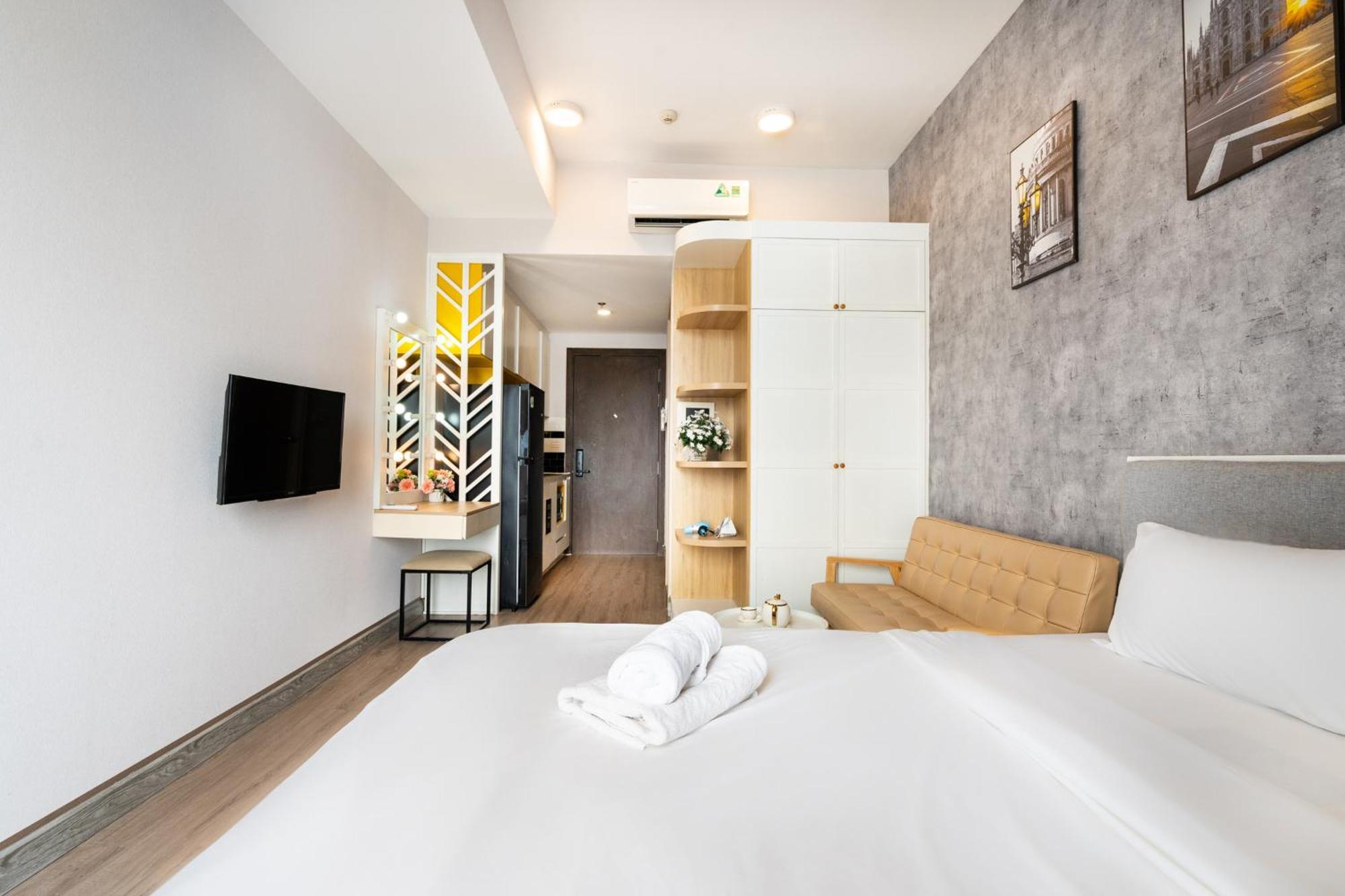Annie Saigon Apartment - Rivergate Residence Ho-Chi-Minh-Stadt Exterior foto